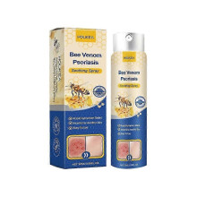 (1pc) Bee-Venom Psoriasises Care Spray Anti-Itch Multi-Symptom Liquid Redness Relief Spray for All Skin Type
