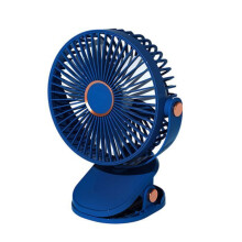 Prenosný ventilátor s klipom, nastaviteľný 720, 5 rýchlostí, nabíjateľný cez USB-C, LED svetlo, tiché chladenie stola