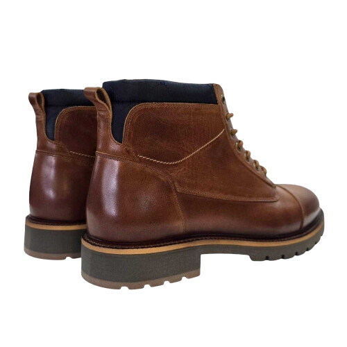 (11 UK, Tan) Firetrap Mens Oman Leather Boots 1