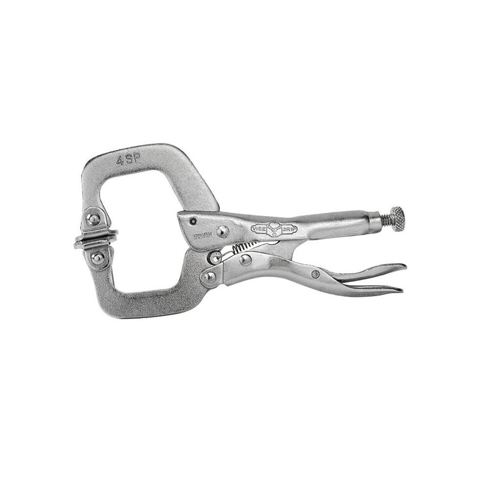 Irwin Vise-Grip Locking C-Clamp Swivel Pad 5063750546025