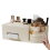 Multifunctional storage bag, rotating brush holder, makeup storage box with tissue holder 1