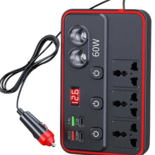 Car charger 12V24V conversion 220V universal multi-function inverter car truck fast charging cigarette lighter socket