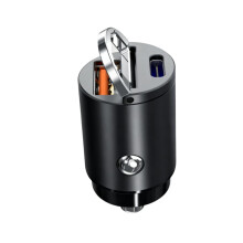 Invisible car charger super fast charging car cigarette lighter one to two conversion plug suitable for Huawei and Apple