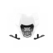 (HL101-5-1) (HL101-5-2) KTM EXC Universal LED Headlight Plate – Fits Supermoto, Enduro, MX Dirt Bikes, Motocross Frames & Lighting 2007-2020 Models