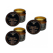 (2pcs) (3pcs) 1-3pcs Organic Grass-Fed Beef Tallow Balm with Raw Honey 100g