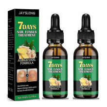 2x 30ml Nails Care Repair Nail Fungal Anti-fungus Onychomycosis-removal Liquid Ginger Foot Antifungal Nail Treatments