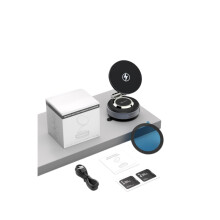 Caricabatterie wireless, supporto magnetico MagSafe per cellulare da auto, supporto per cellulare da auto girevole a 360 gradi e pieghe