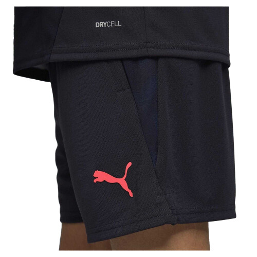 Puma (S, Navy/Orange) Puma Childrens/Kids Cup Shorts 2