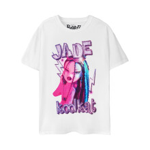 (L, White) Bratz Womens/Ladies Kool Kat Jade T-Shirt