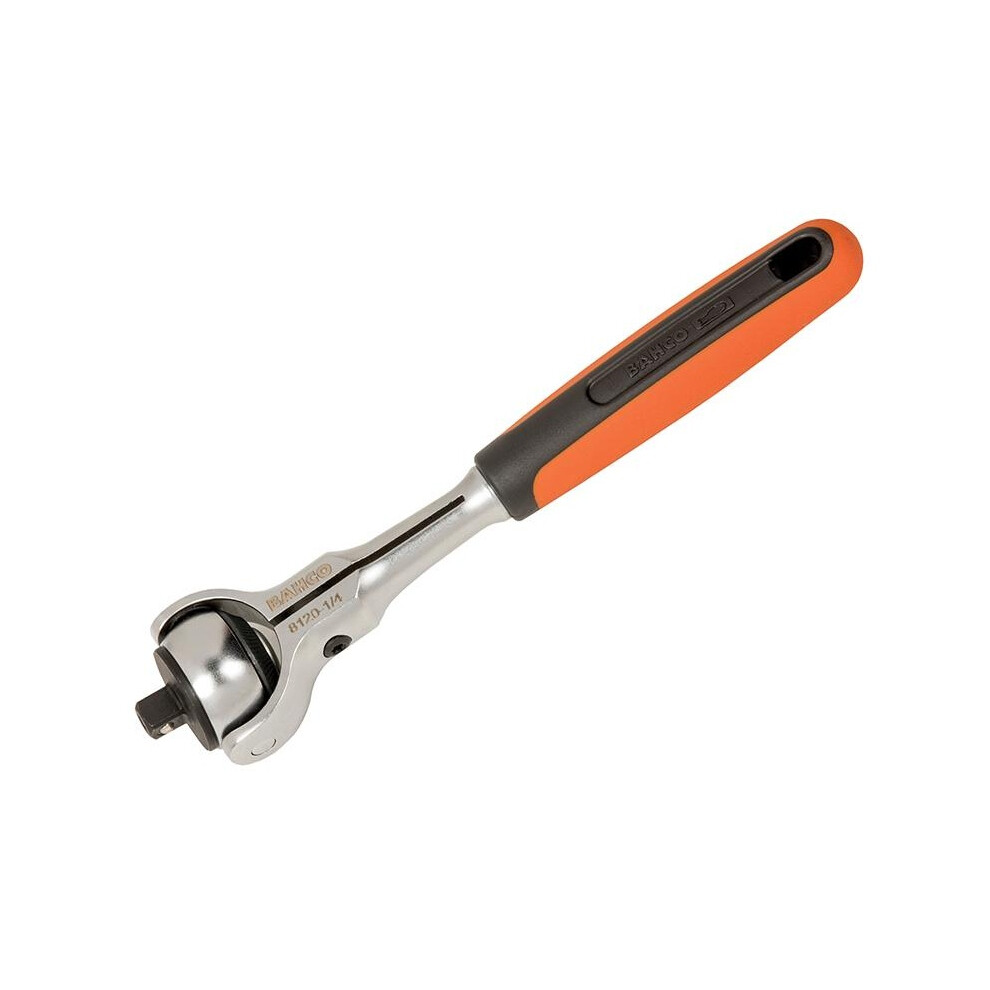 Bahco Swivel Head Ratchet 1/4In Drive
