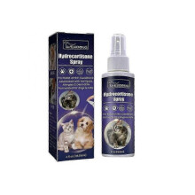 Itch relief hydrocortisone spray for dogs and cats