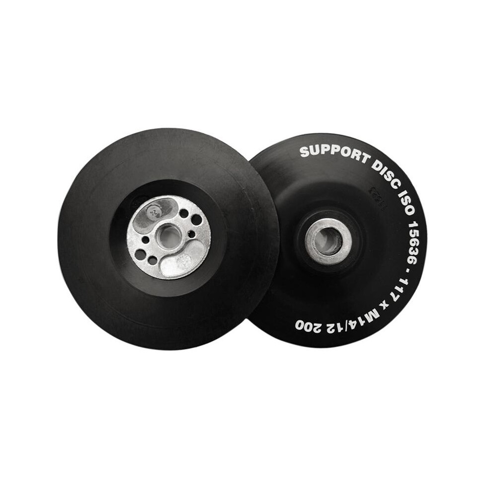 B&Q - Flexipads World Cl Angle Grinder PadsSoft Black For Curved Surfaces Multi Colour (115mm M14 X 2.0) - Image 2
