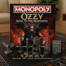 (F) (F) The King of Rock Roll 90th Anniversary Monopoly Board Game Collector's Edition with 8 Theme Designs