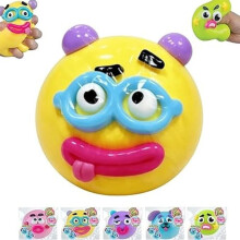 (Yellow) Smushers Squishy Novelty Curiosities Dog Face Soft Slow Rise Squeeze Sensory Toy