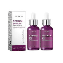 (2pcs) 1-3X Retinol Remove Wrinkle Face Serum Lift Firming Anti Aging Fade Fine Lines Whitening Brightening Moisturizer Skin Care CosmeticsZZ60
