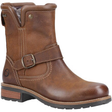 (7 UK, Tan) Cotswold Womens/Ladies Kinsham Leather Ankle Boots