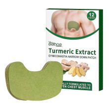 Men's Chest Firming Patch - Natural Anti-Sagging Skin Care for Tighter, Sculpted Chest - 12 Patches for Fat Reduction & Muscle Transformation