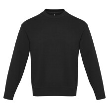 (XXL, Solid Black) Elevate NXT Unisex Adult Jet Recycled Aware Sweatshirt