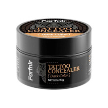 (dark)Professional Waterproof Scar & Birthmark Concealer - Tattoo Cover Up for Men & Women, Dark Spots & Vitiligo