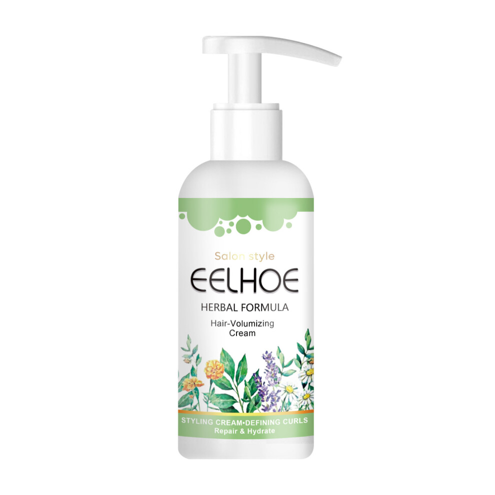 Cream Eelhoe Elastic Volume Hair Care Anti-Frizz Curly Hair Volume Naturally Fluffy Styling Hair Care Elastin