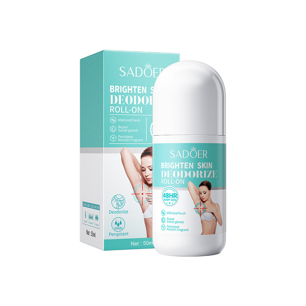 Antiperspirant 50ml SADOER scented, refreshing and non-sticky roll-on deodorant