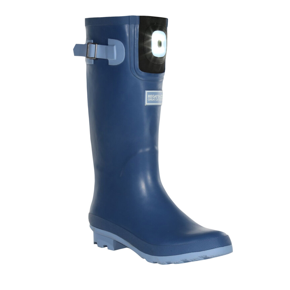 Regatta (8 Uk, Slate Blue) Womens/Ladies Fairweather Shine Led Wellington Boots