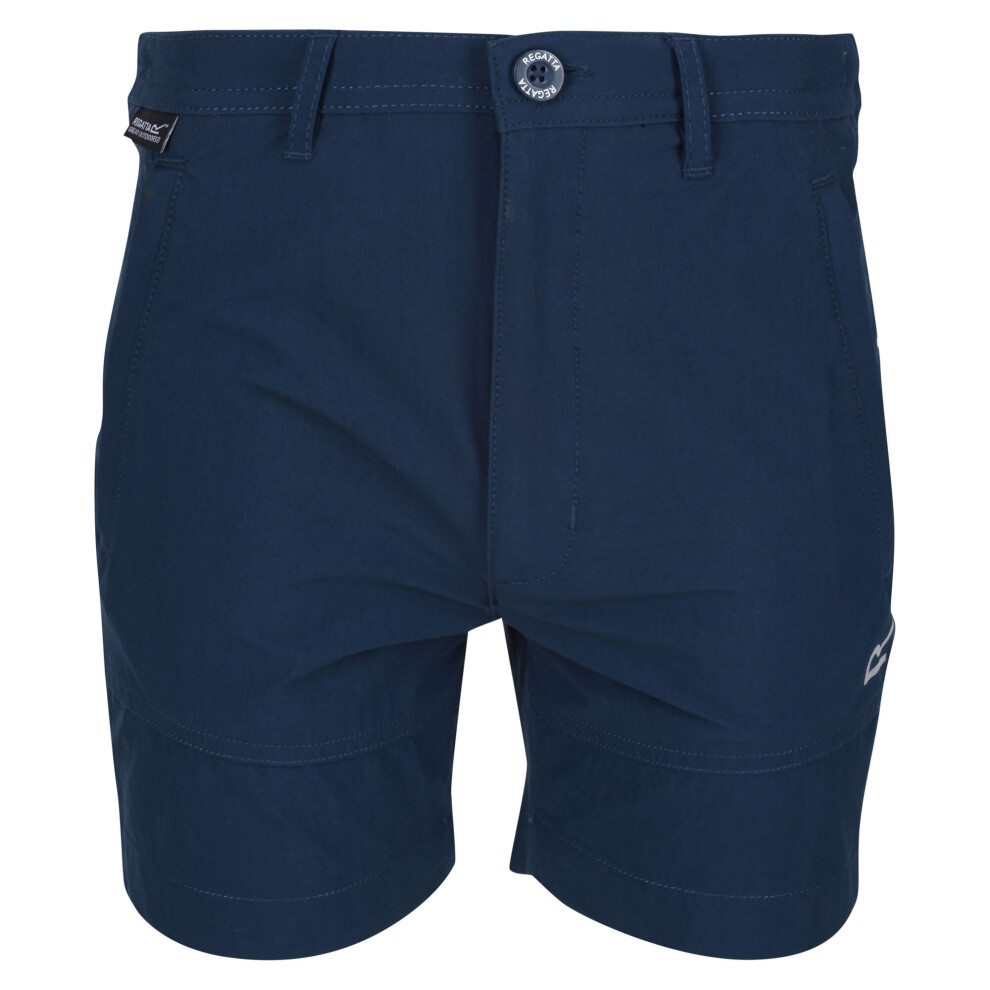Regatta (7-8 Years, Moonlight Denim) Childrens/Kids Highton Shorts Multicoloured