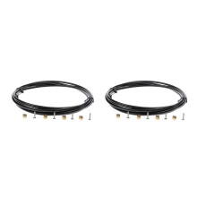 2X Anello di pressione per cavo freno a disco per bicicletta, tubo flessibile per cavo freno idraulico compatibile con SRAM DEORE XTR, BH