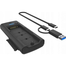 Docking station SSD esterna Icybox - IB-180MS-C31 - USB Type-C - Trasferimento 10 Gbit/s - Compatibile con Windows/Mac