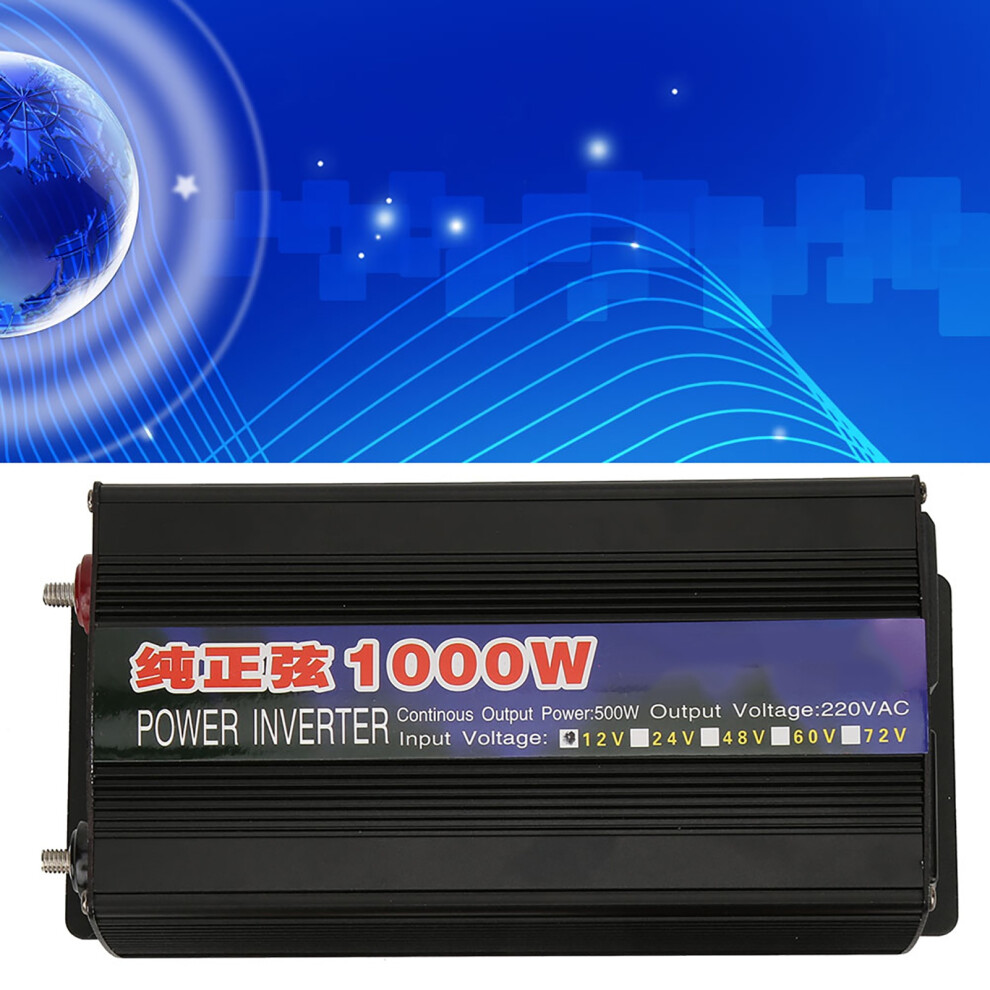 1000W Inverter Pure Sine Wave Digital Display