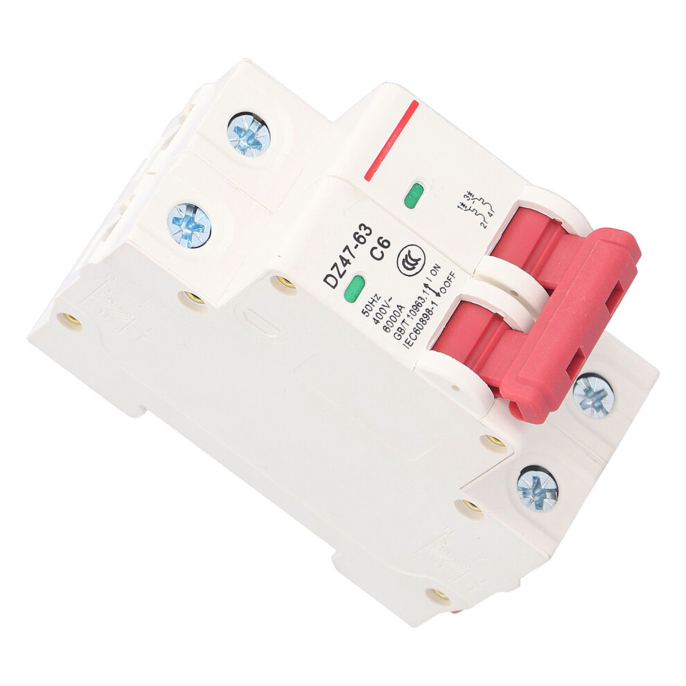 2P Mini Breaker Visual 6A 400V