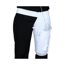 (M) (L) Catheter Leg Bag Holder, Urine Leg Bag Holder Cover with Waist Belt, Leg Bag Sleeve for Incontinence Urine Bag, Washable and Durable