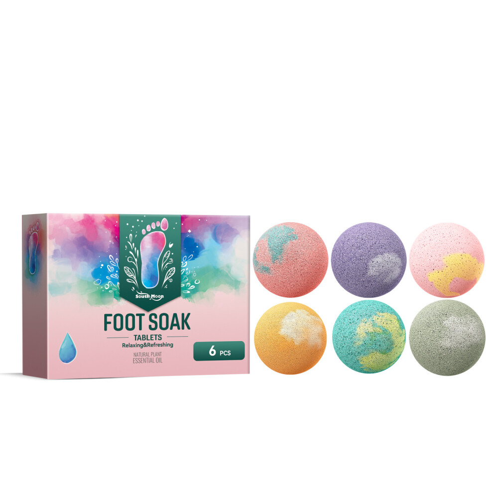 South Moon Aromatherapy Foot Bath Ball Anti-Drying Peeling Cleansing Moisturizing Foot Repair Heel Foot Bath Ball