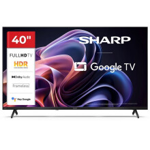 SHARP - 40HF2265E - TV LED FHD 40''(101cm) - Google TV - 1920 x 1080 - Google Cast - HDMIx3 - Dolby