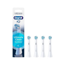 Oral-B iO Ultimate Clean Elektrische Zahnbürstenköpfe Weiß (4 Stück)