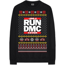 (XXL, Black) Run DMC Unisex Adult Holiday Christmas Sweatshirt