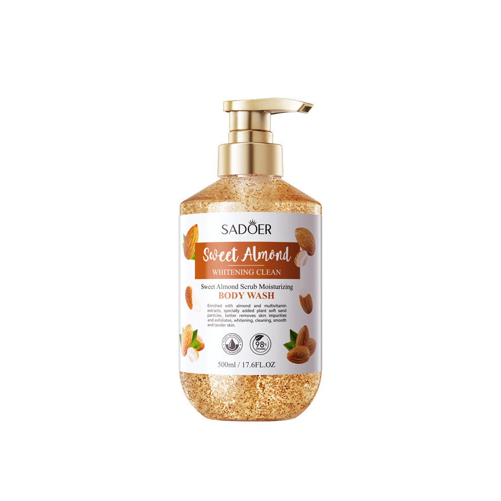 Whitening Scrub Shower Gel 500ml SADOER Cleansing Shower Gel
