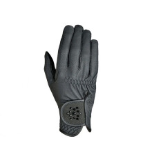 (7, Black) Dublin Unisex Adult Bling Everyday Riding Gloves