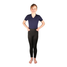 (7-8 Years, Black) HYCONIC Childrens/Kids Soria Horse Riding Tights