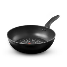 Tower SmartStart Forged 28cm Aluminium Wok with Aeroglide Pro Non-Stick Coating, Induction Compatible, T800306
