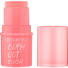 essence |Baby Got Blush |Easy to Apply & Blend Pigmented Cream Blush Stick| Free From Gluten, Parabens, & Microplastic Particles (20 |Peaches & Cream)