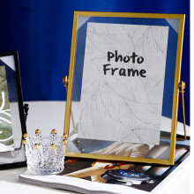 Geometric Metal Frame for Desk