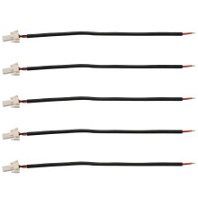 5x LED Smart Rücklichtkabel Direktanschluss an die Batterie Faltbar Verschleißfest Kompatibel mit Mijia M365