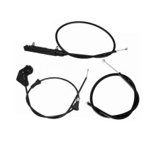 3PCS Engine Hood Release Bowden Cable for BMW E46 320i 323i 98-05 51238208442