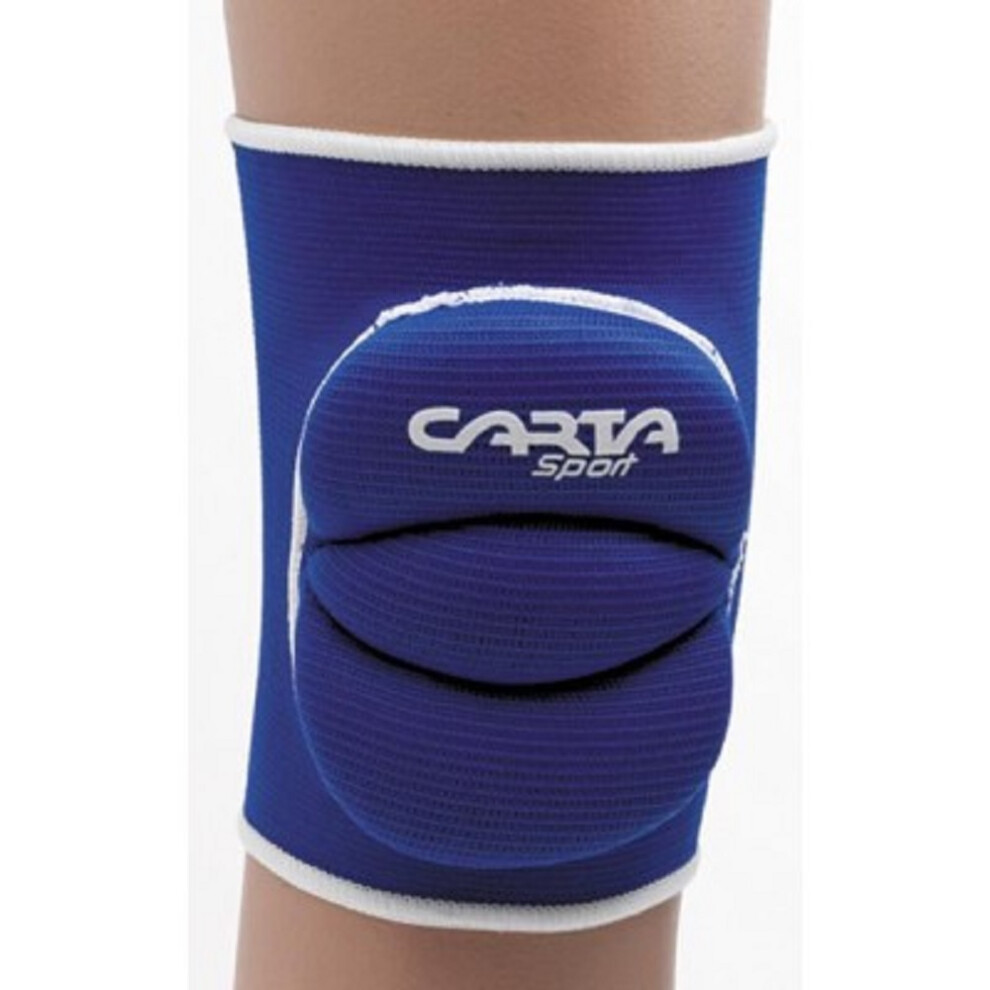 Carta Sport (M, Blue) Padded Compression Knee Support