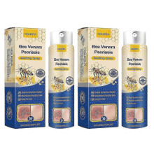 2pcs Bee-Venom Psoriasises Care Spray Anti-Itch Multi-Symptom Liquid Redness Relief Spray for All Skin Type New Arrival
