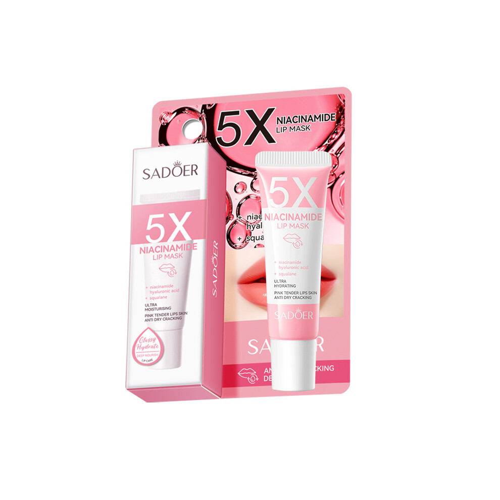 Lip Mask SADOER Pink Anti-Drying Hydrating Lip Balm