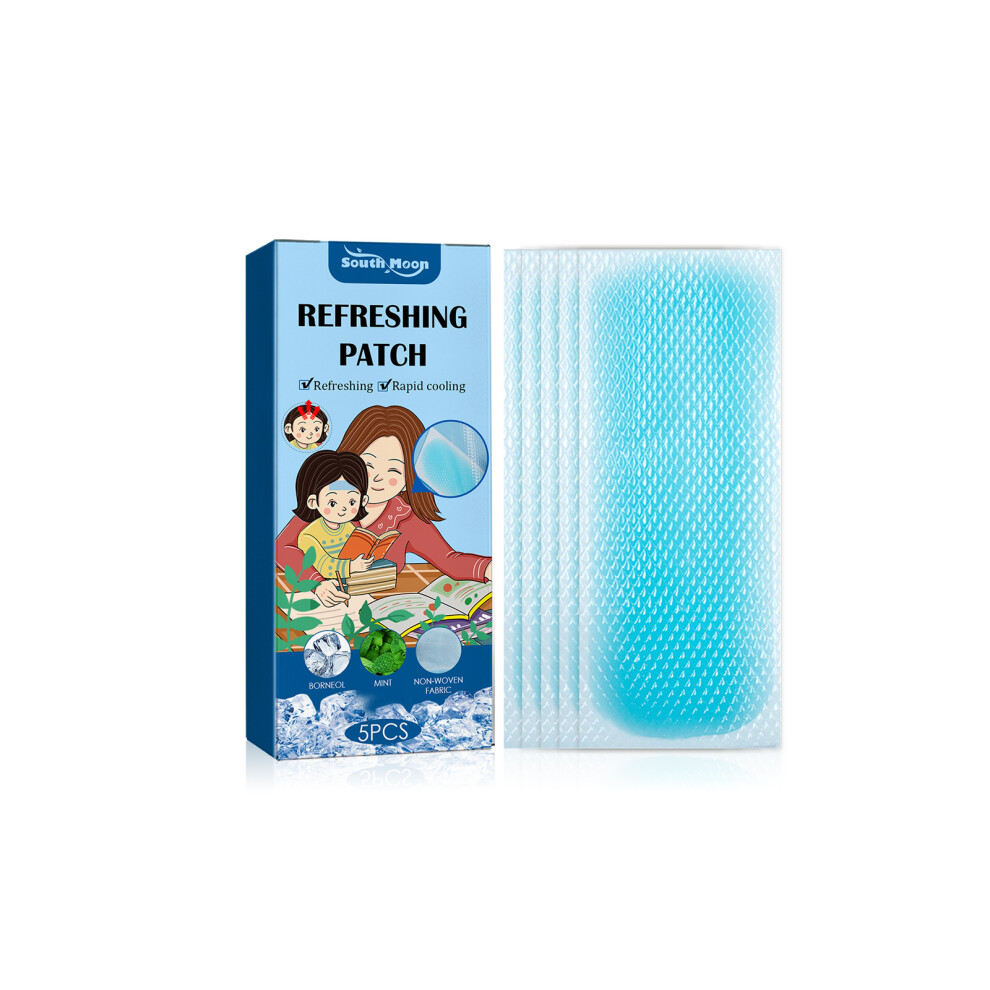 South Moon Cooling Patch Cool and Refreshing Hydrogel Cartoon Ice Patch Quick Cooling Patch