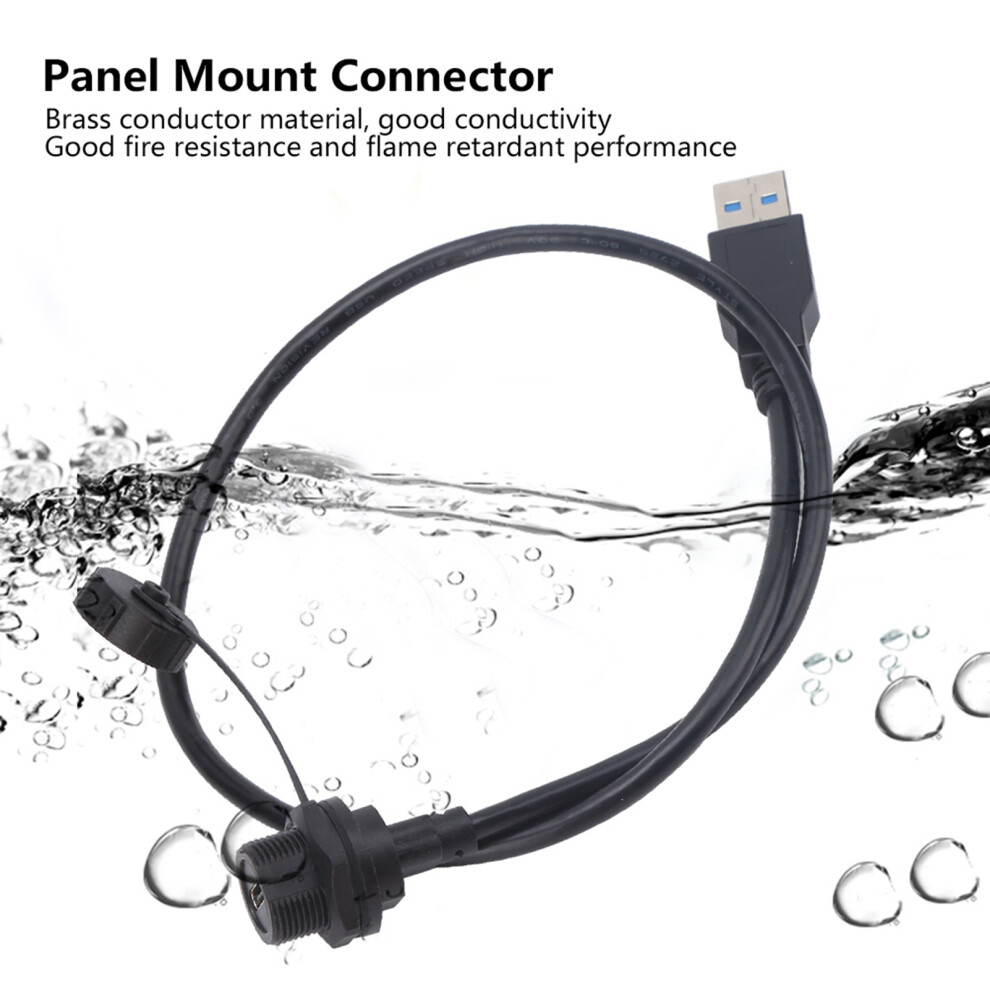 Type-C Waterproof Connector IP67 Panel Mount