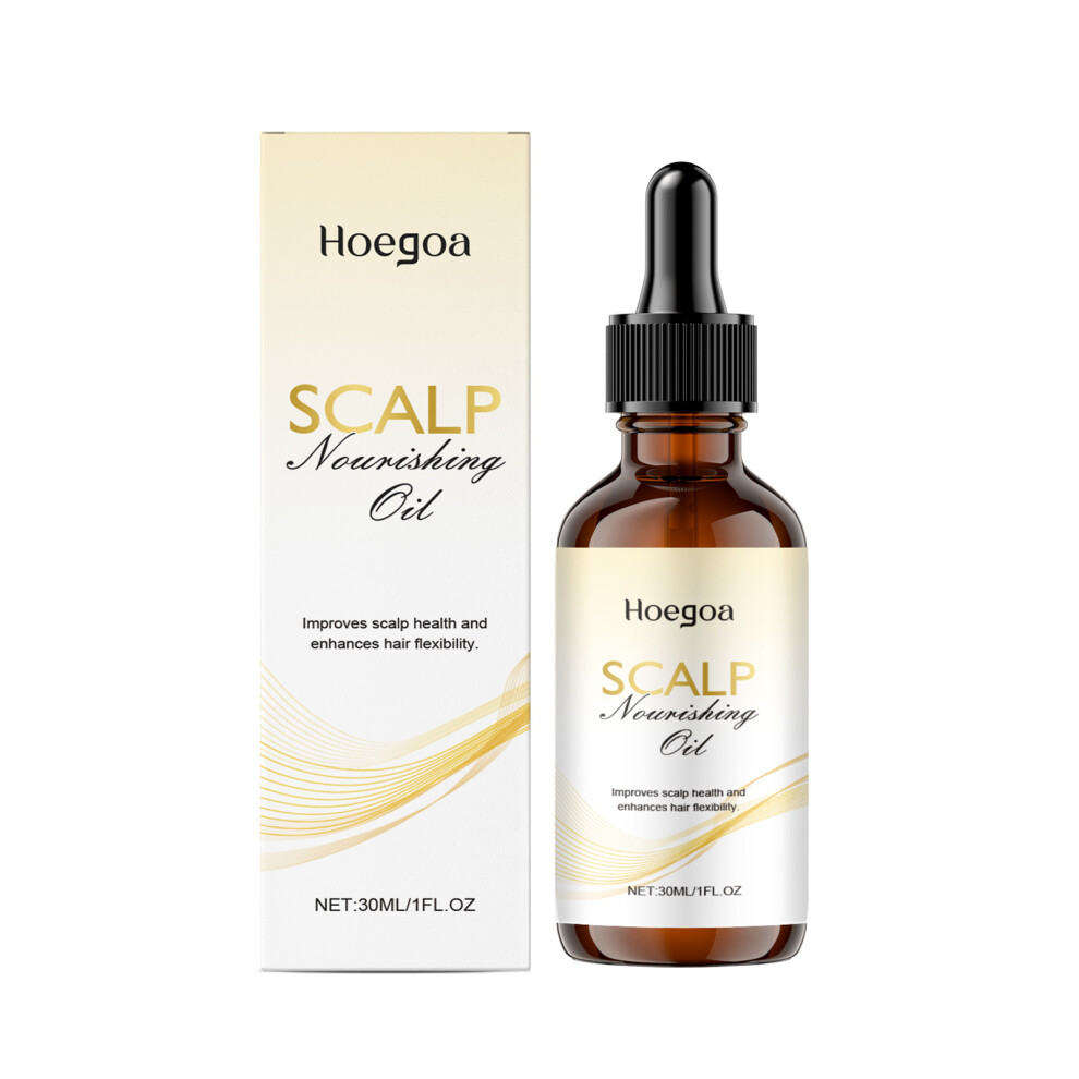 HOEGOA Moisturizing Hair Care Oil Nourishes the scalp, refreshes, non-greasy, mildly moisturizes hair care oil